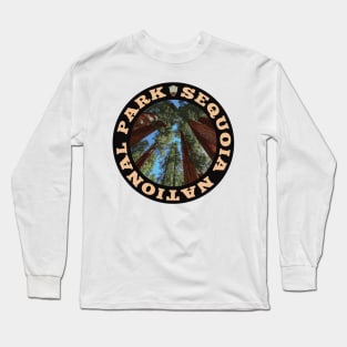 Sequoia National Park circle Long Sleeve T-Shirt